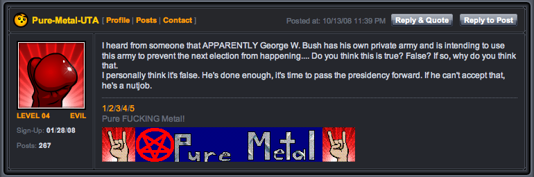 frame | Tinfoil Hat Time.