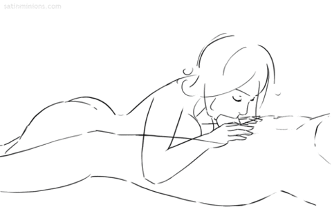 Fellatio animated sketch.gif