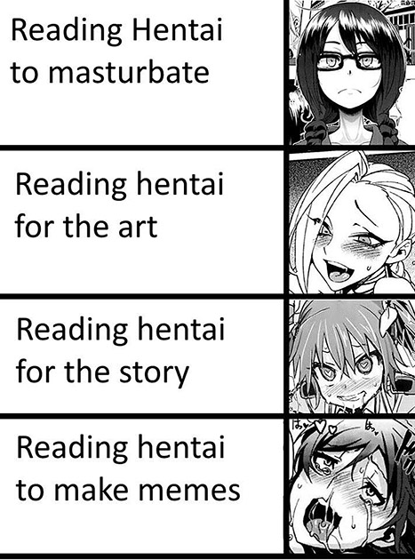 Reasons for reading H-manga - acension levels - making memes.jpg
