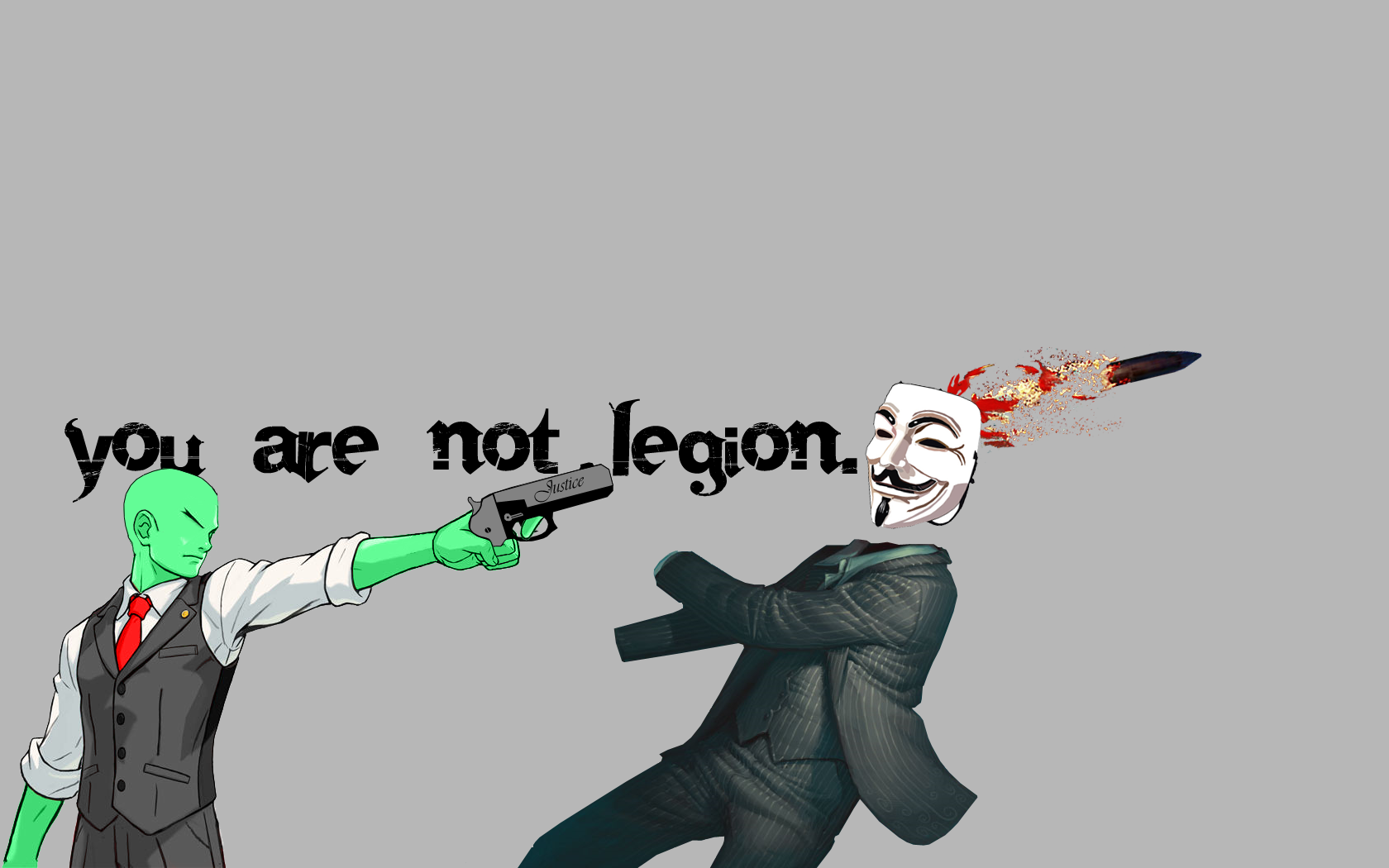 You are not legion b vs anon1420548253025.png
