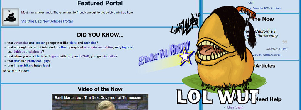 Gothzilla finds out he made the front page (again), and  responds with a shameless [[trace