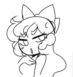 Doodles must mean everything looks like Butch Hartman's C-Shaped characters