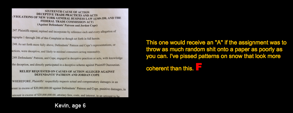 Old Maddox reviews new Maddox's lawsuit