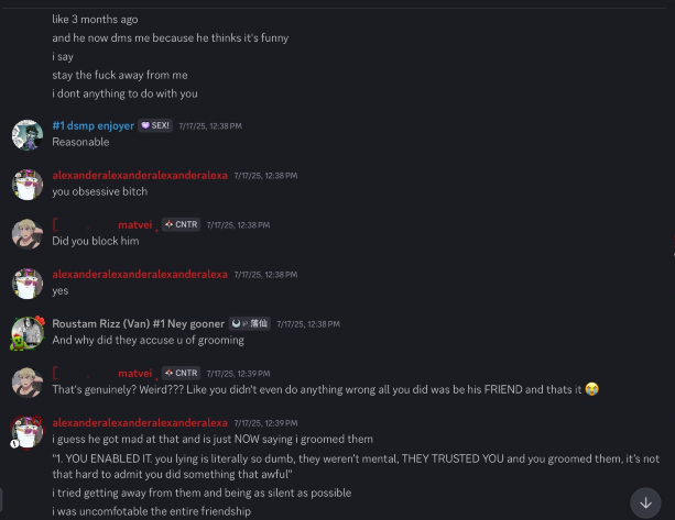 And it’s probably likely the person confronting her is right