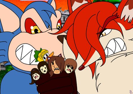 She did a fucking hate art on Kyah ex-friends, isn't that sweet. A super villain act.