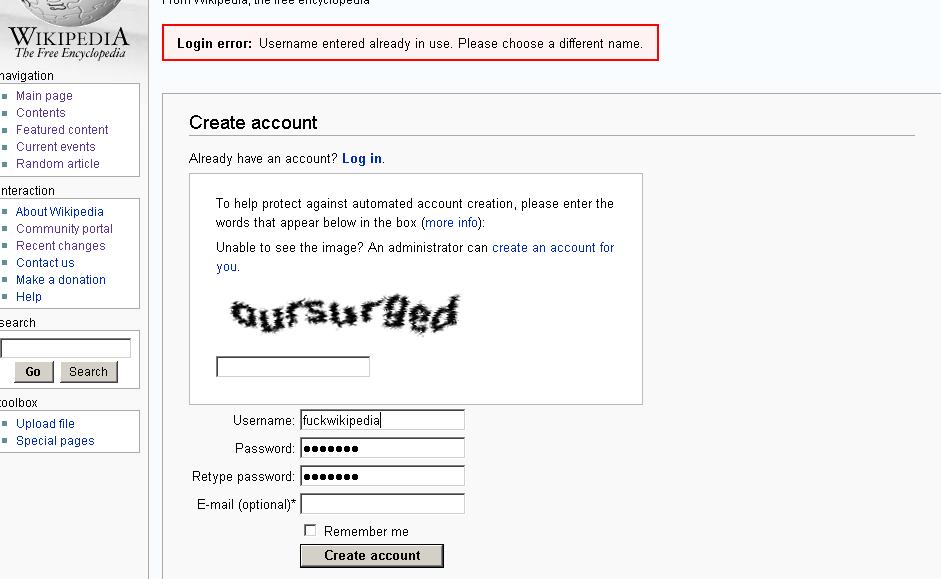All the good names are taken...