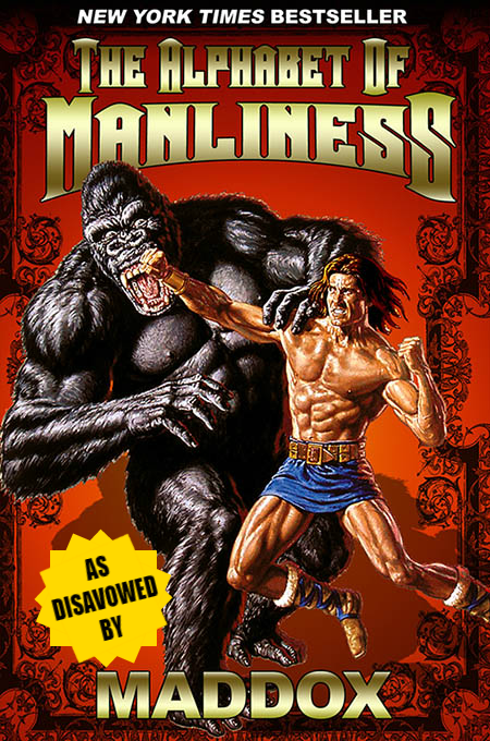 The new special edition cover of Maddox's only successful book