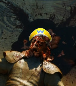 An artist's rendering of the scene.