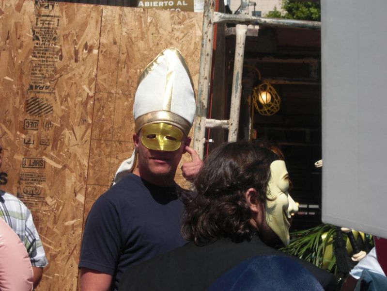 Lookin' good there, Pope.