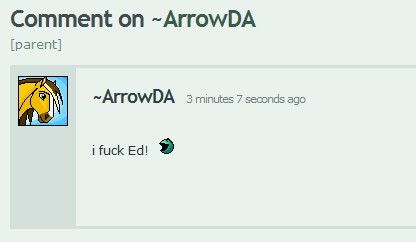 She's also obsessed with fucking ED