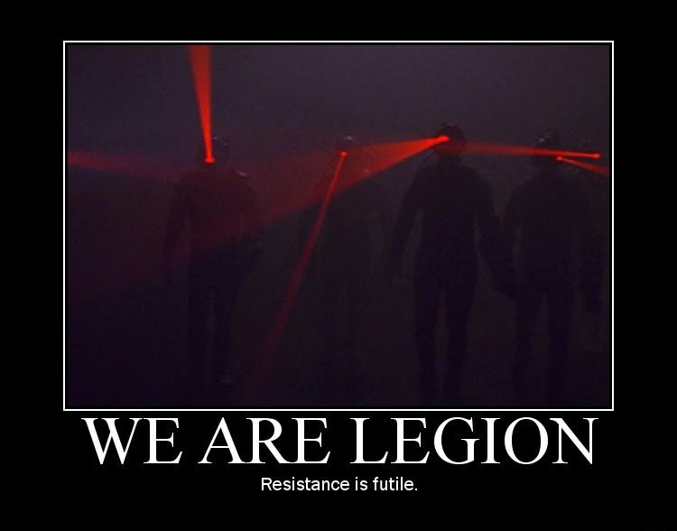 We are legion.
