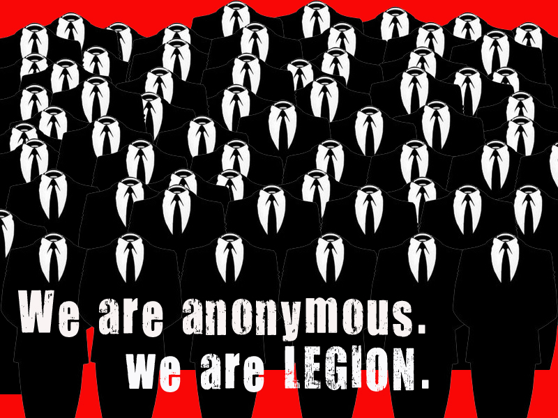 Anonymous is Legion.