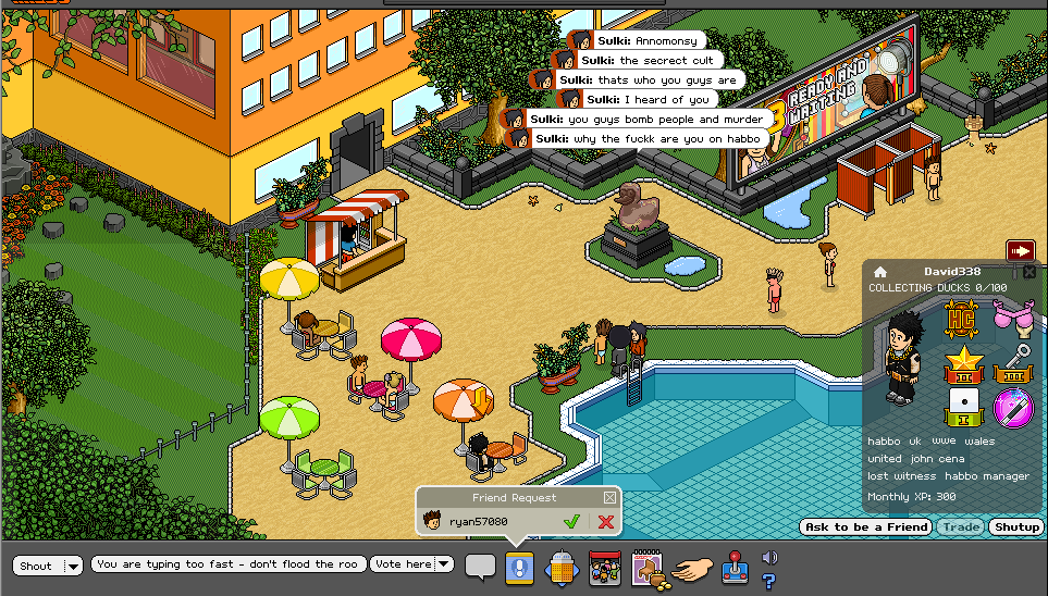 Annomonsy are a secrect cult.