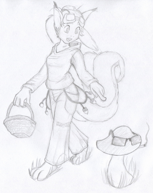 She's a furry too, who'd have guessed?