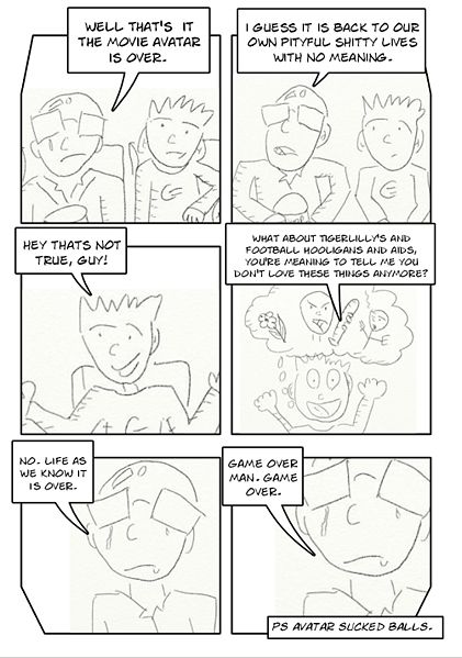 Tigerlillys, football hooligans and AIDS are better than avatar.