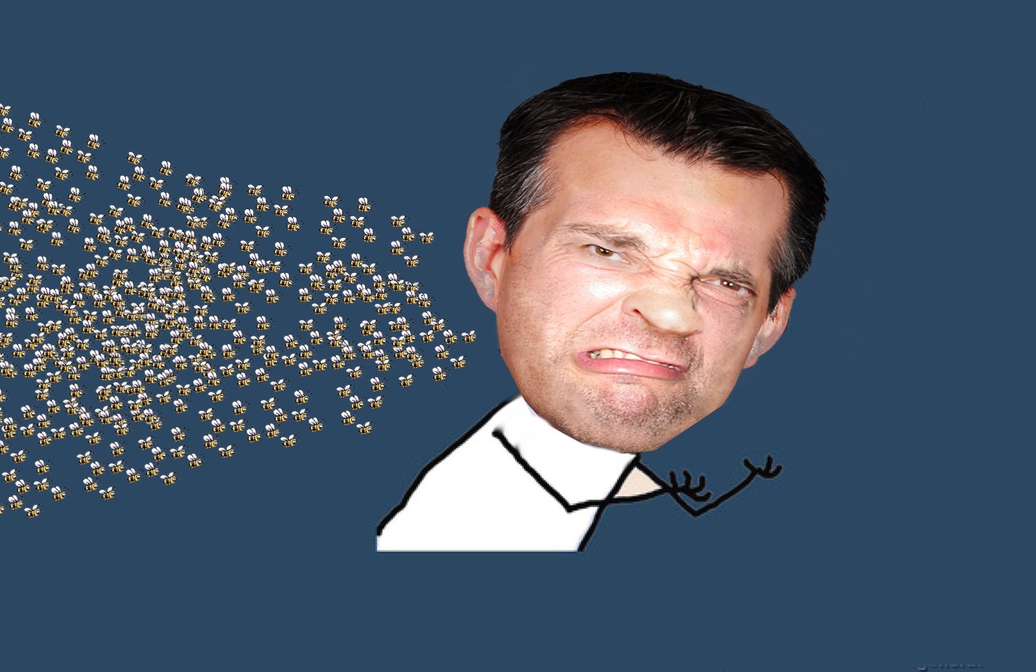 Aaron Barr sticks his [[penis