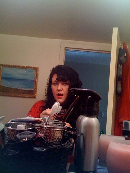 Anastasia spends so much time with [[blow job|her mouth open