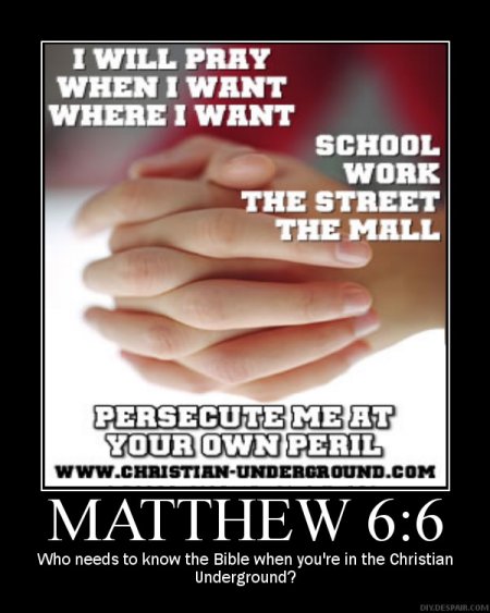 Because the majority of the U.S. population is being persecuted. And are hypocrites.