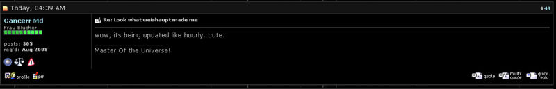 She's as big a [[Drama Llama|fan of herself