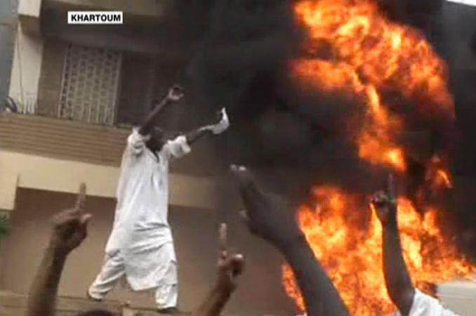 This is the Middle East, but [[Niggers|this scene