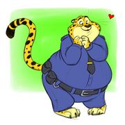 This is an actual character in the film. Typical.