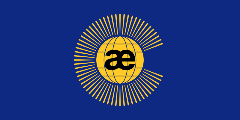 The Commonwealth's official flag