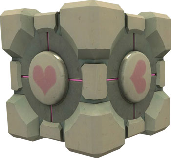 ALL GLORY TO THE COMPANION CUBE