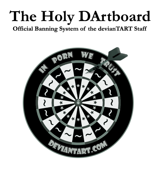 Official banning system of the deviantART staff.