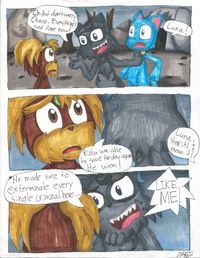 Vent Comic created by DawnAndChoco resulting from Riolu stealing her eye style.