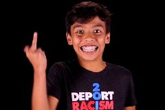 This ungrateful little shit is too young for DACA and will be dragged kicking and screaming back to San Salvador.