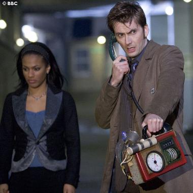 Being black, Martha required daily auditing to prevent her from stealing the tyres and leaving the TARDIS propped up on bricks