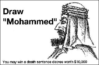 Draw Mohammed. [[For great justice|FOR GREAT JUSTICE