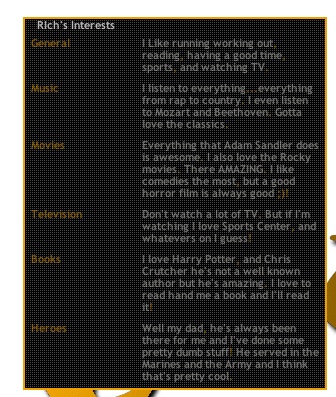 Wonder if Dad will get you through this too huh?