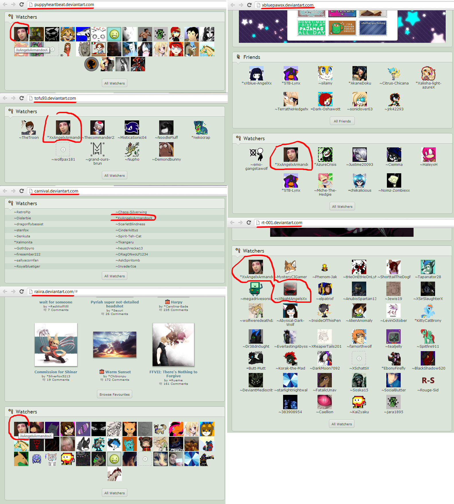 Yeah. That's ttly Armando watching Mary's victims u gais. More like Mary has taken control of his account. Wonder what he'll do.