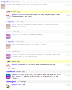 This is the kind of people Jan likes to give admin powers to