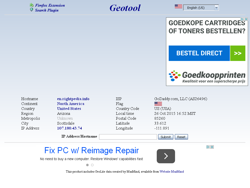 Template: archiveView/EditTemplate: archiveThis template inserts specific content or formatting. View template page for more details. that GoDaddy once hosted Rightpedia.