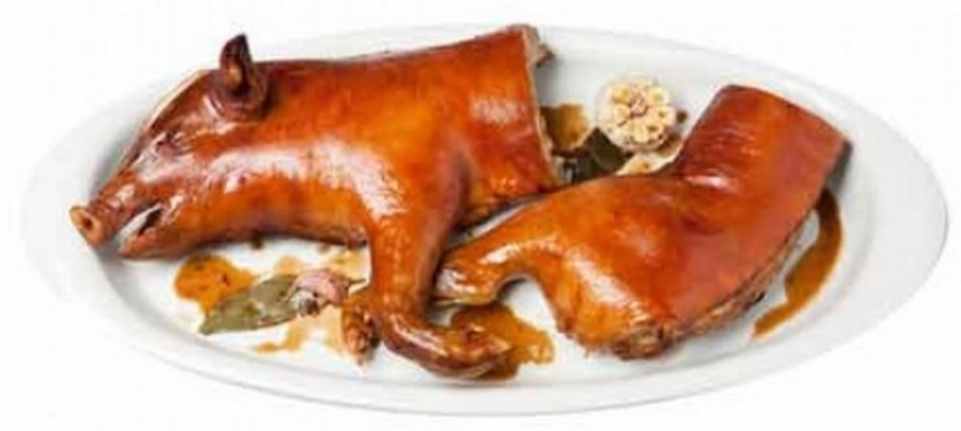 Glazedfr Pig Fetus is a staple of French haute cuisine