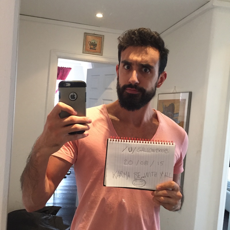 GALLOWBOOB THANKX YOU FOR LOVELY KARMA