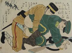 Russian soldiers being [[raped