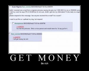 One of the many ways to get money.