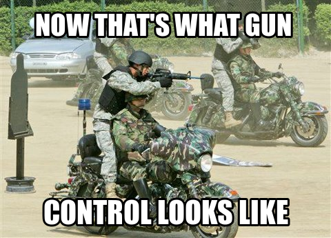 Wouldn't be surprised if that guy with the gun is a [[kike