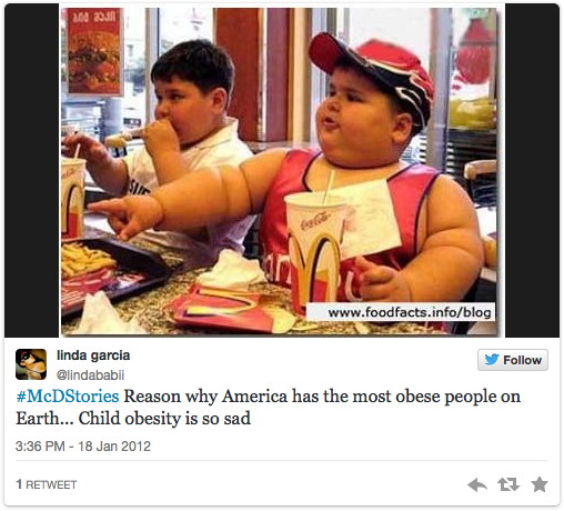 This is what McDonald's had in mind when it promoted Template: hashtagView/EditTemplate: hashtagThis template inserts specific content or formatting. View template page for more details..