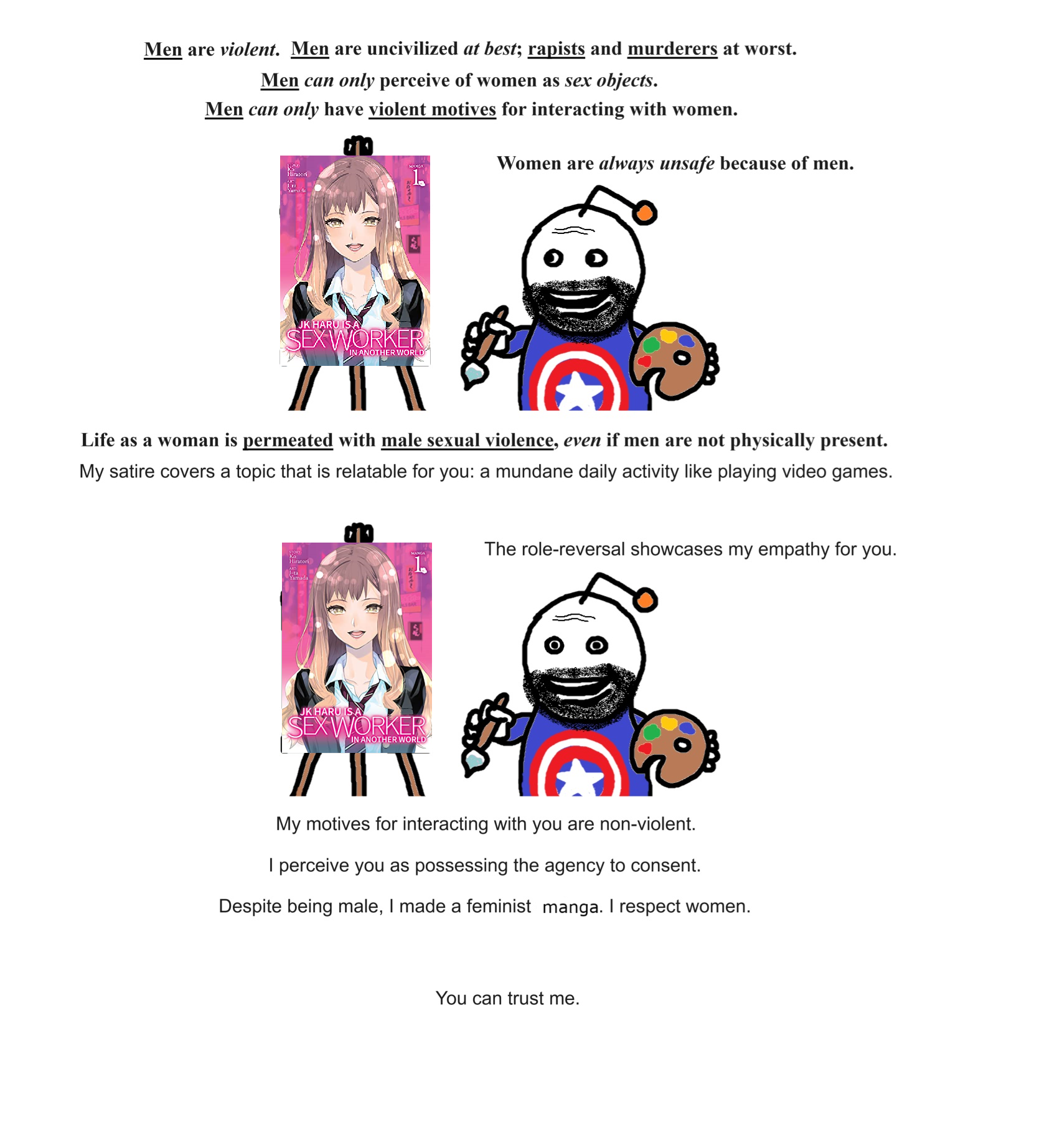 What Ko Hiratori wants his female readers to know