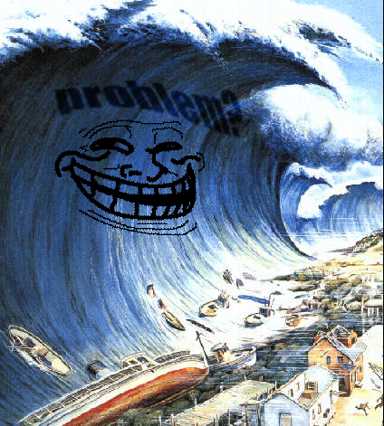 Pwnt by a tsunami minutes after being pwnt by an earthquake and then getting pwnt by radiation