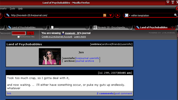 Jen tries and fails to be an hero