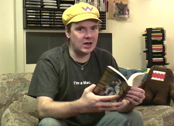 Noticed his shirt says, "I'm a Mac."