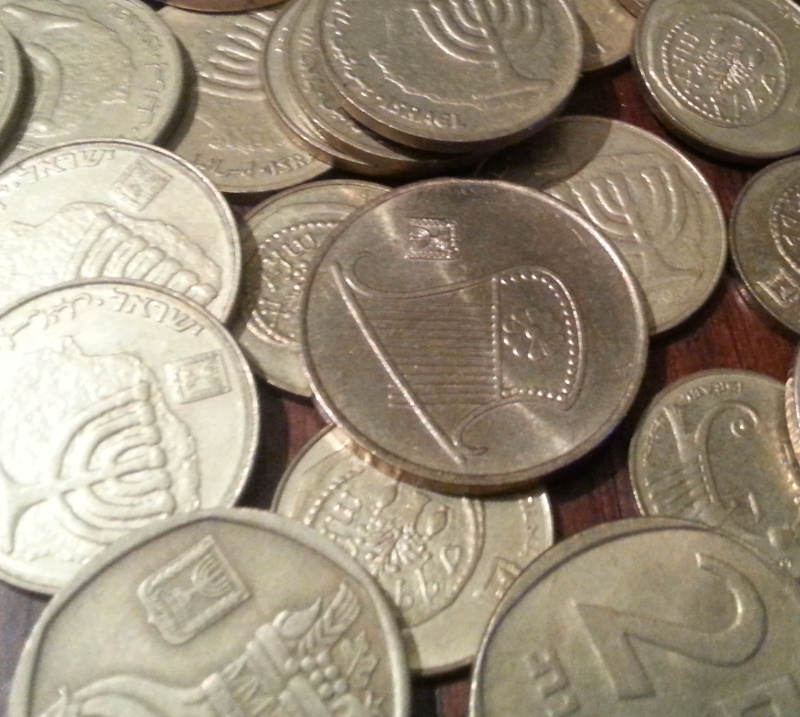 contents of the Jew Gold pouch - seldom seen by [[you|goyim