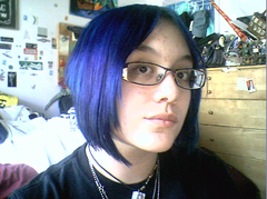 Photo of Kat, the ugly, freaky bitch.