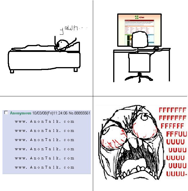 When Kimmo, as he calls it, "[[spamming|spreads the word