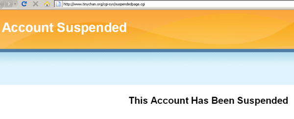 Tinychan shut down January 2010 due to DDoS.